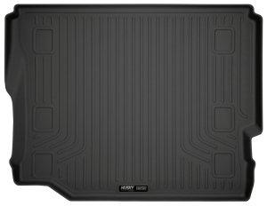 Jeep Wrangler JLU Floor Mats - Rear Cargo - Husky Liners - WeatherBeater - Black - `19-`24